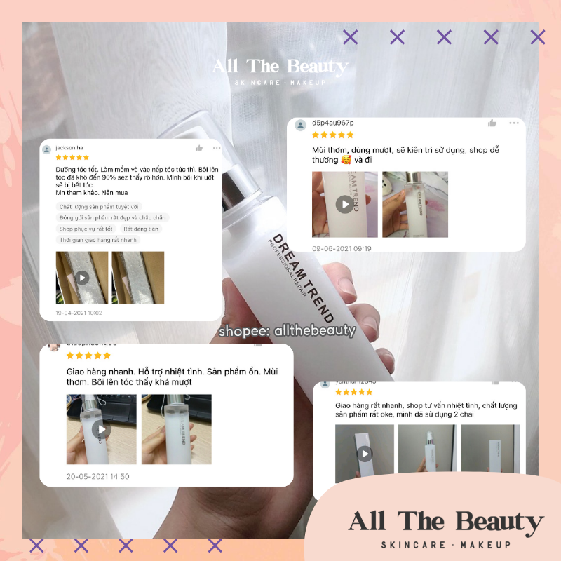 [HCM]Essence dưỡng tóc AHA Dream Trend