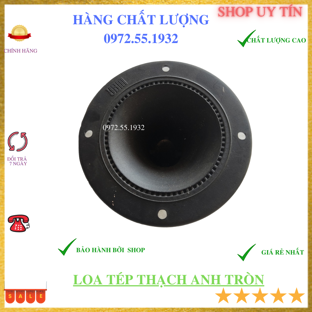 Loa treble thạch anh tròn - giá 2 chiếc