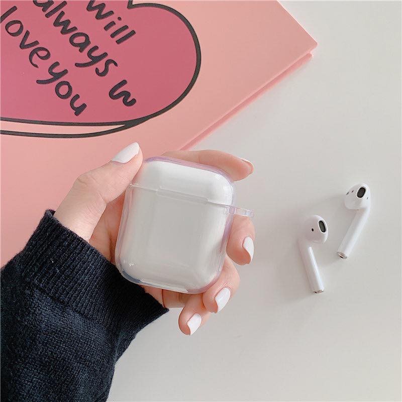 [ Case Airpods 1/2 ] Vỏ Bảo Vệ Airpods 1/2 - Case Trong | Pego Store