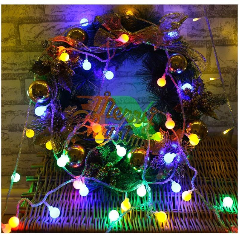 Lamp decoration led ball round shape (marbles), lamp decoration led rope (3m)