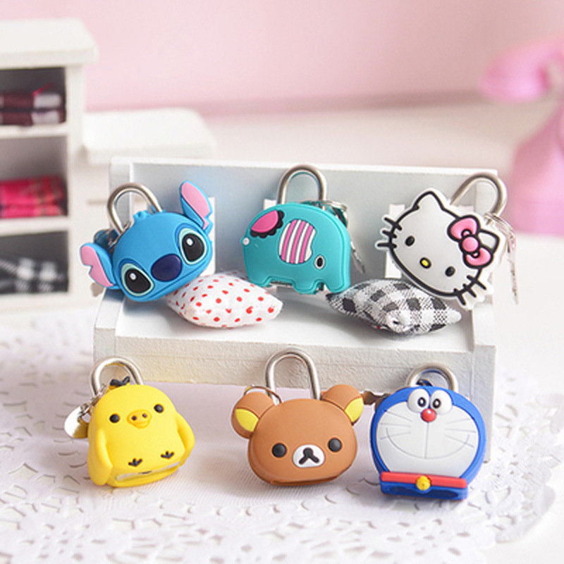 Ổ khóa mini hình thú dễ thương
