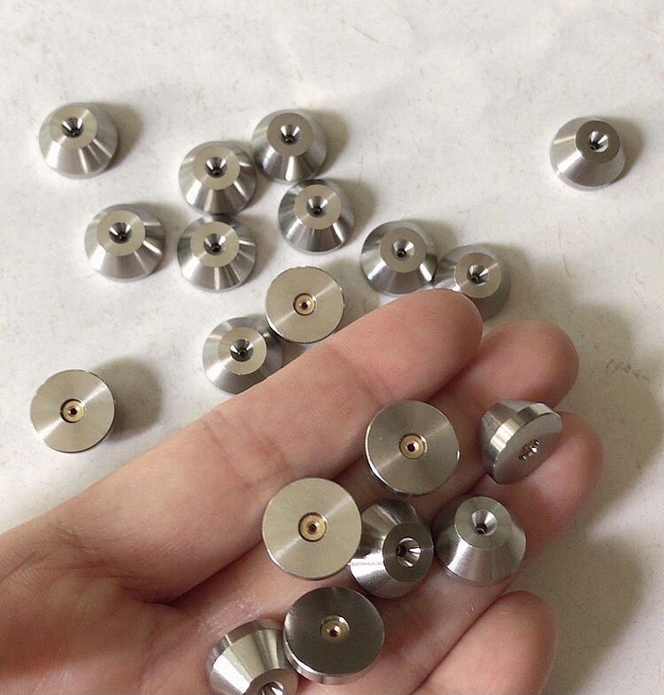[HCM] Đầu phun cát - Hạt bắp - Flat ORIFICE (Dùng cho máy cắt tia nước CNC WaterJet Cutting Machine) - [Hcm] Sandblasting Nozzle - Orifice (Used for Cnc Waterjet Cutting Machine)