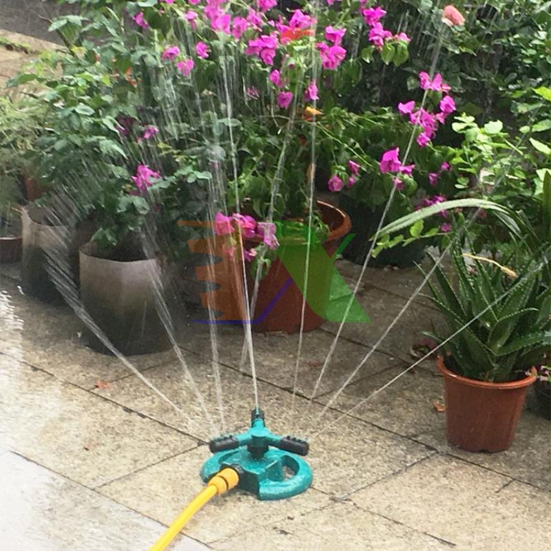 System automatic watering 3 axis rotate 360 ° t3c-mt, watering 3 Wing stand pattern Moon, lawn sprinkler, spraying cooling roof corrugated, watering nursing concrete