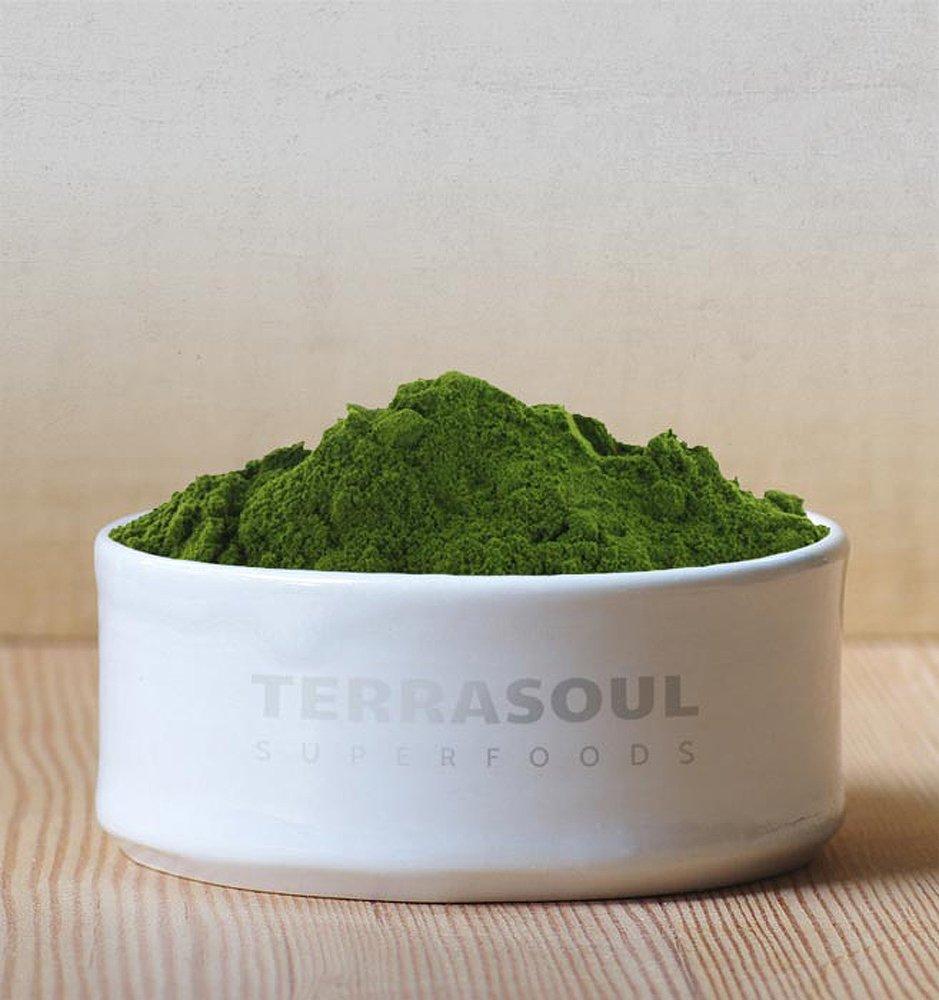 Bột Nước Ép Cỏ Lúa Mì Hữu Cơ Terrasoul Superfoods 141g
