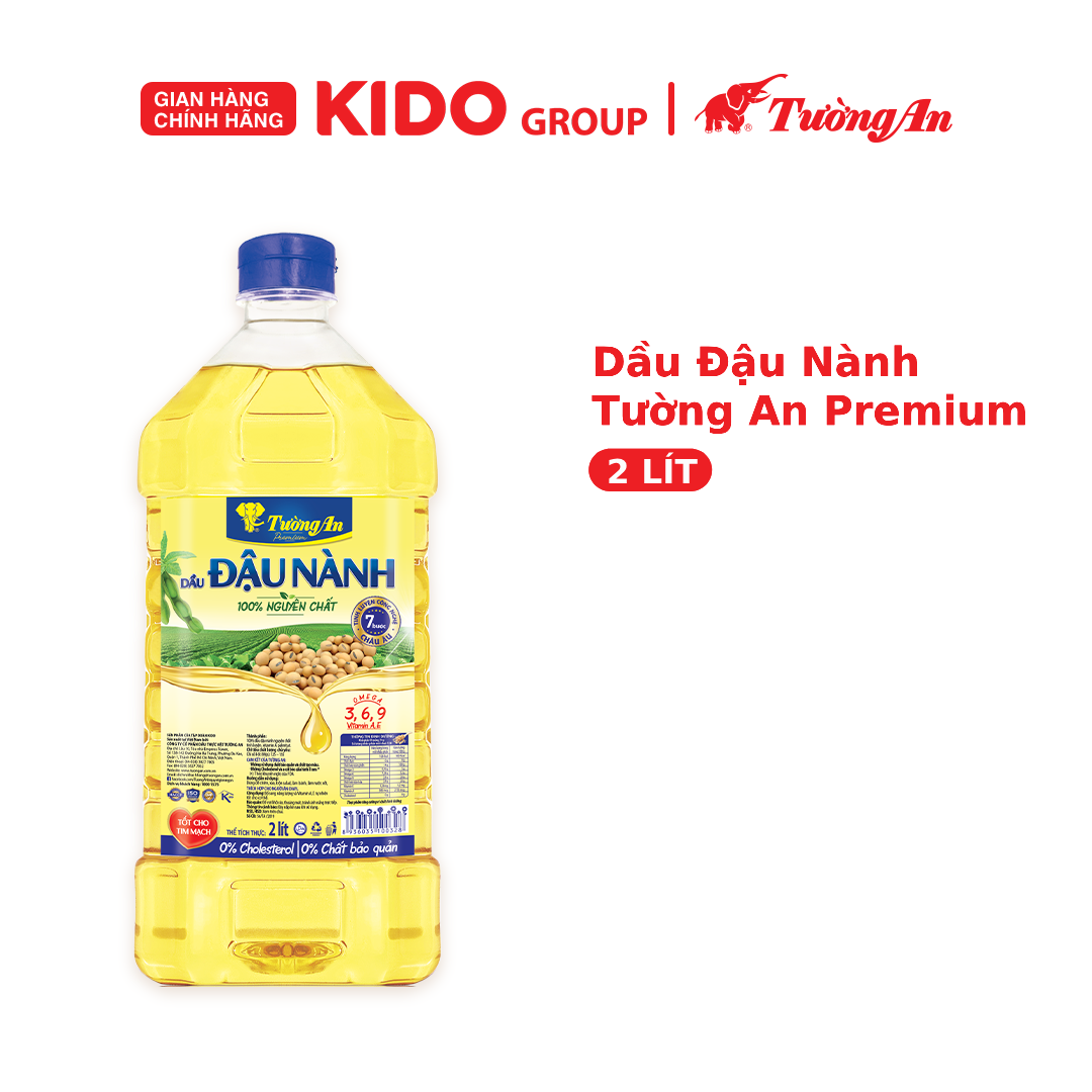 Dầu Đậu Nành Tường An Premium 2L