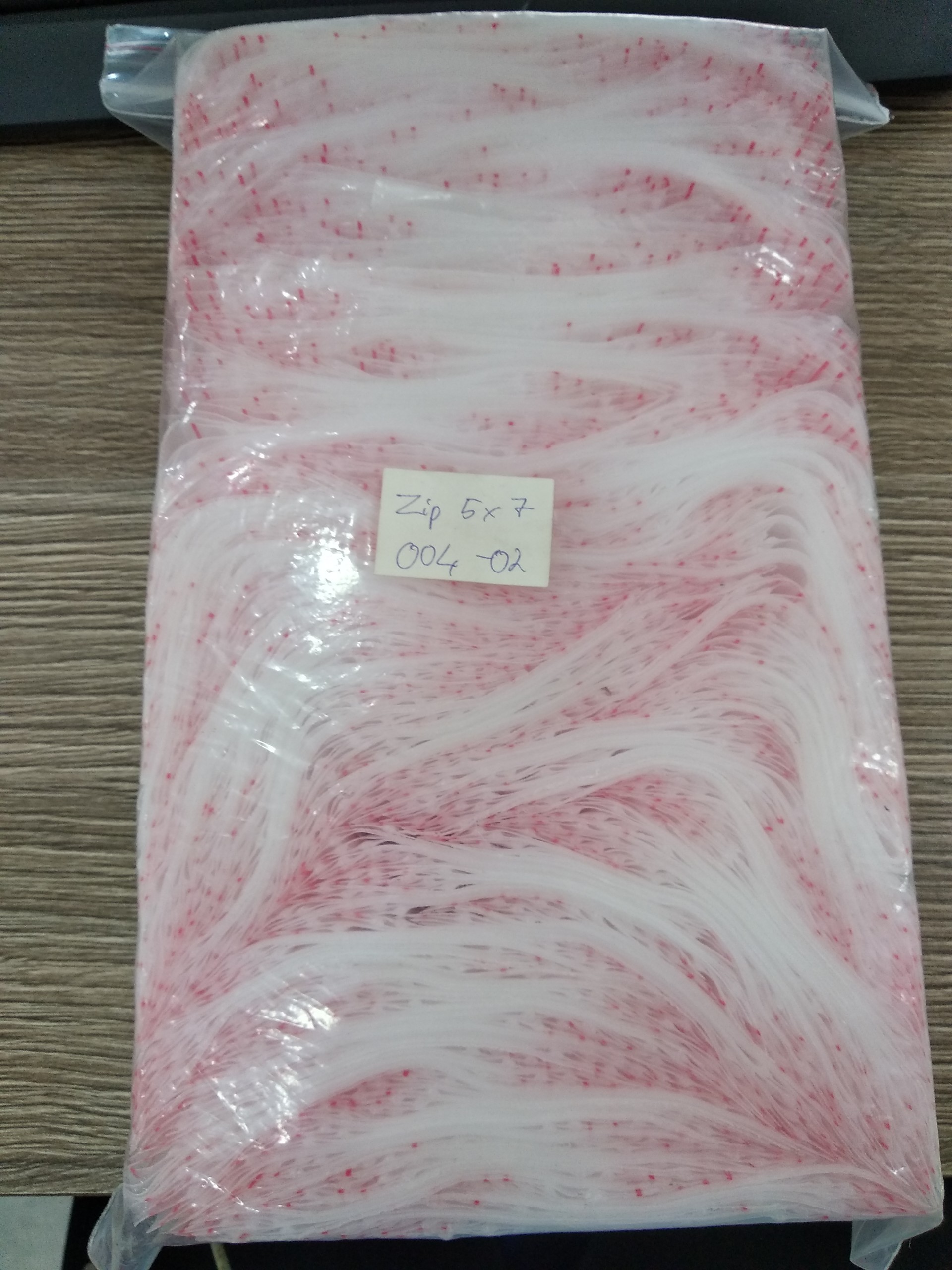 ( RẺ BẤT NGỜ ) 1kg Túi Zipper Chỉ đỏ