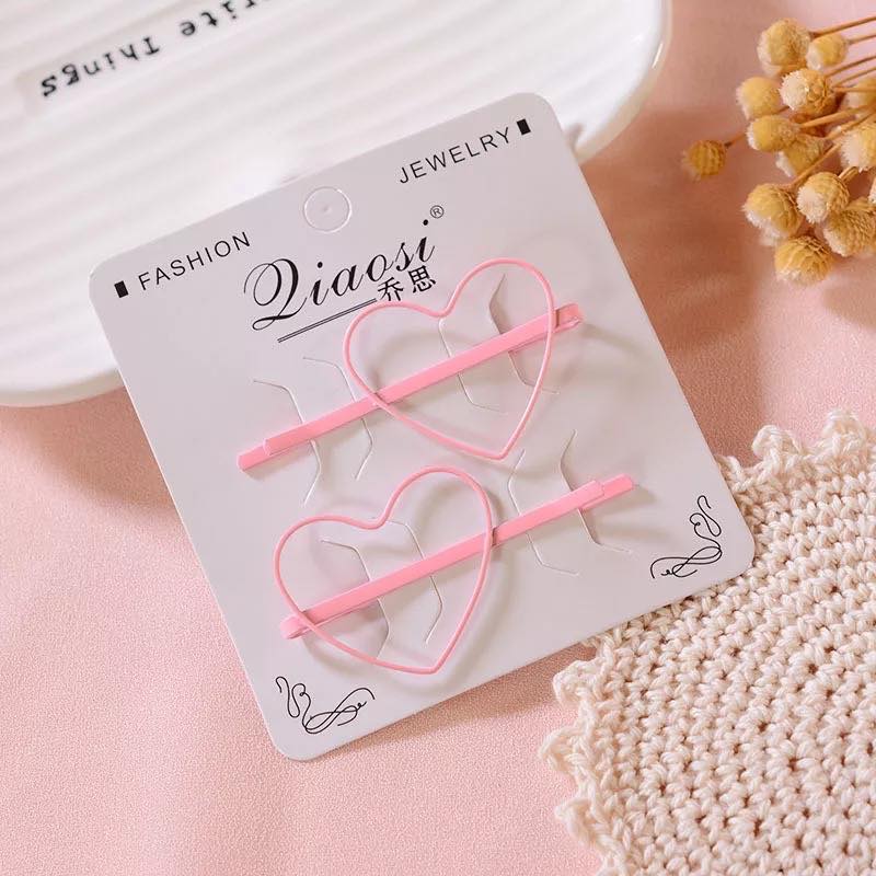 SET 2C KẸP TÓC NỮ KẸP TÓC MÁI XƯỚC NỮ HÀN QUỐC