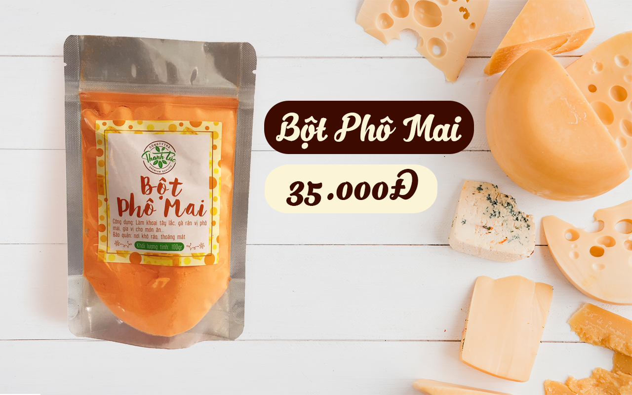 Bột Phô Mai Lắc Verozyme Malay Malaysia Gói 100gr