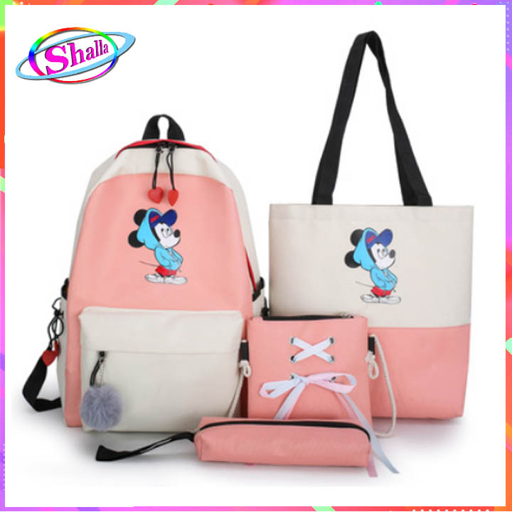 Balo nữ thời trang Set 4 túi hình chuột DF32 Shalla
