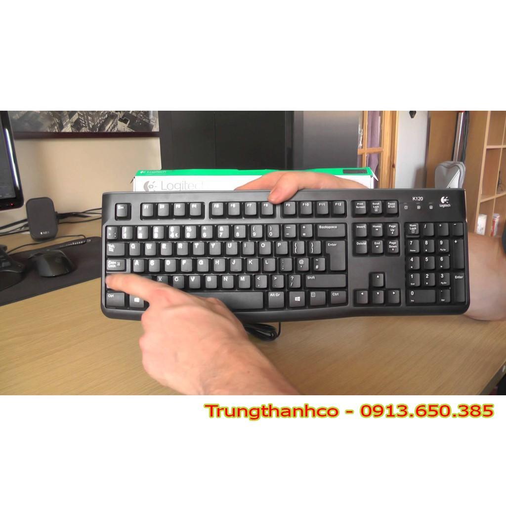 Bàn phím máy tính logitech-K120