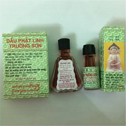 Dầu Phật Linh Trường Sơn - Chai 1.5ml/ Chai 5ml