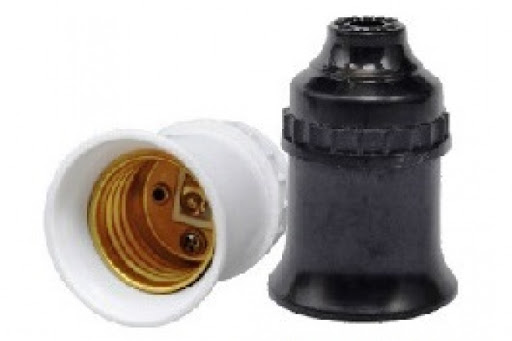 Bộ 2 đui xoáy treo thẳng E27 Ekit chống vỡ