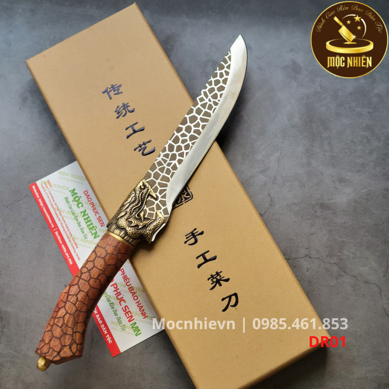 Dao DRAGON Cực Chất - Mộc Nhiên Phúc Sen - Mã DR01 [ CHÍNH HÃNG ]