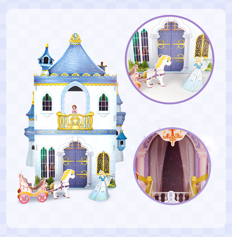 Mô hình giấy 3D CubicFun - Fairytale Castle - P809h