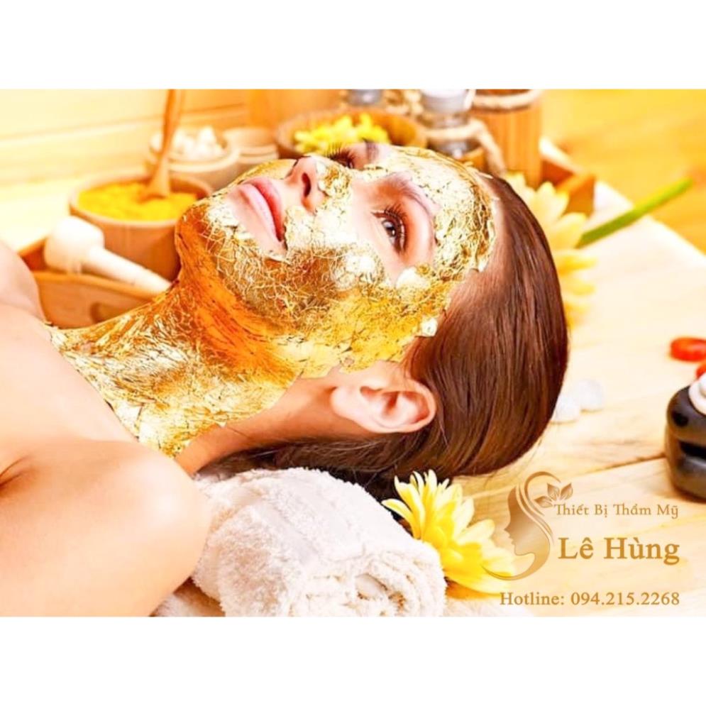 BỘ MẶT NẠ VÀNG LÁ 24K LUXURY GOLD THERAPY