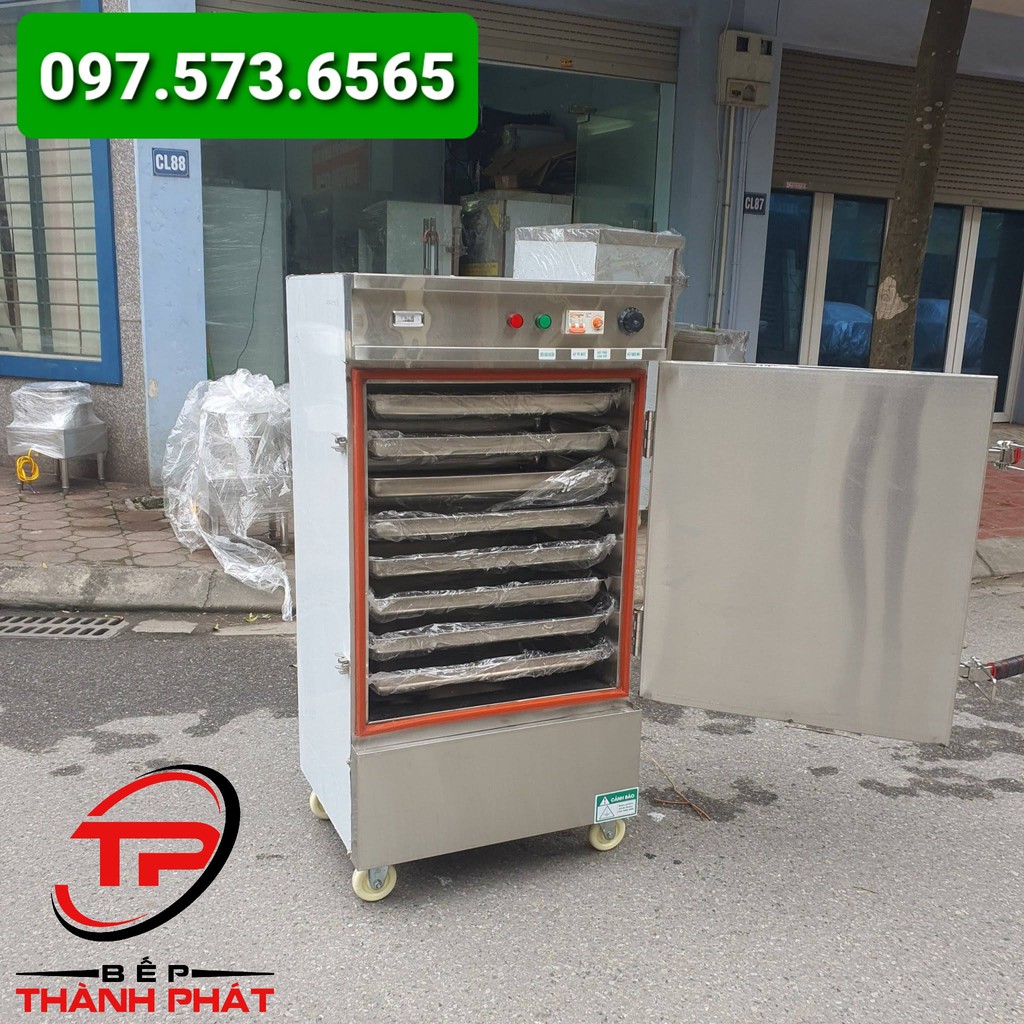 Tủ nấu cơm công nghiệp 8 khay