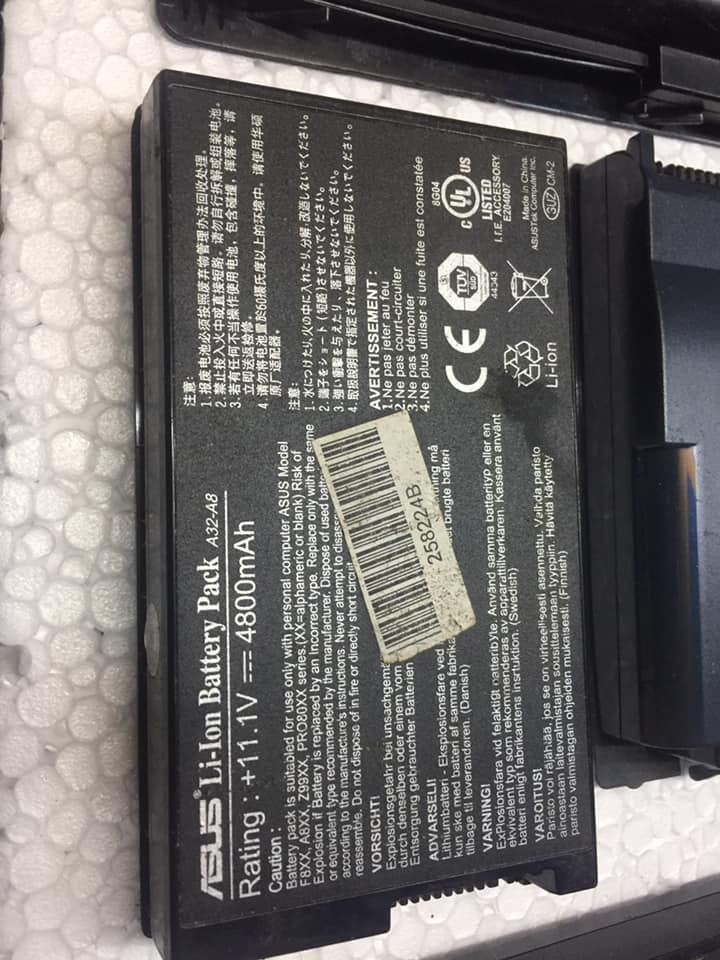 Pin Laptop 6 Cell chế Pin máy Bắn Ốc Vít