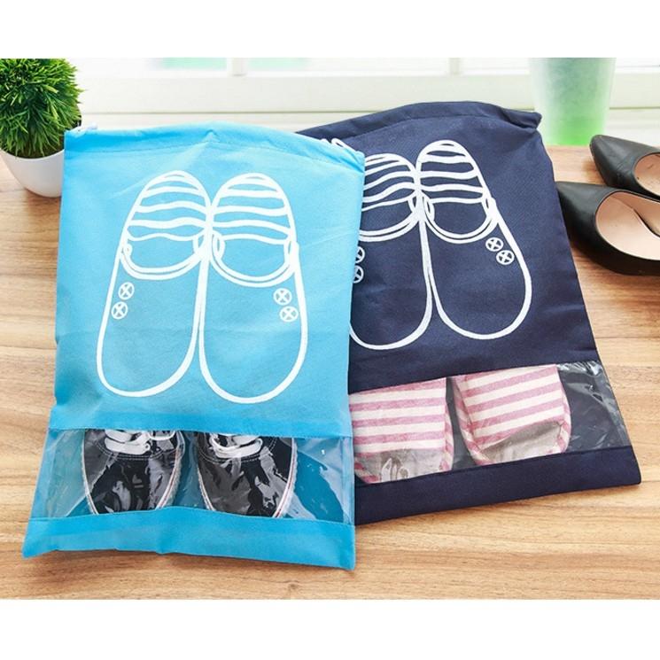 Túi dây rút đựng giày vải cavan chống nước size 37*27cm và 41*31cm