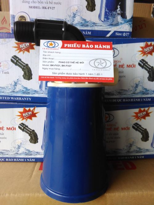 Phao cơ chống tràn thông minh thế hệ mới bách khoa phi 27 giá rẻ npp.