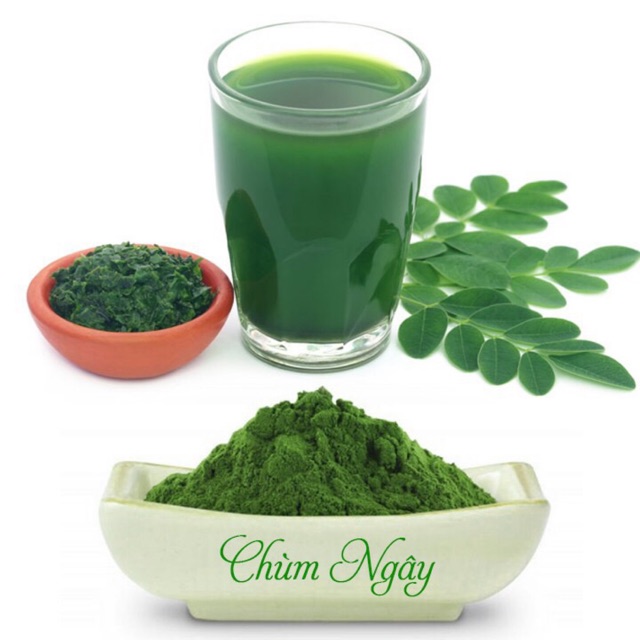 100gr bột lá chùm ngây...