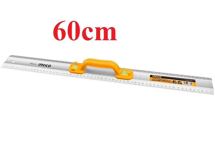 Thước nhôm xây dựng 60cm Ingco HAR01060