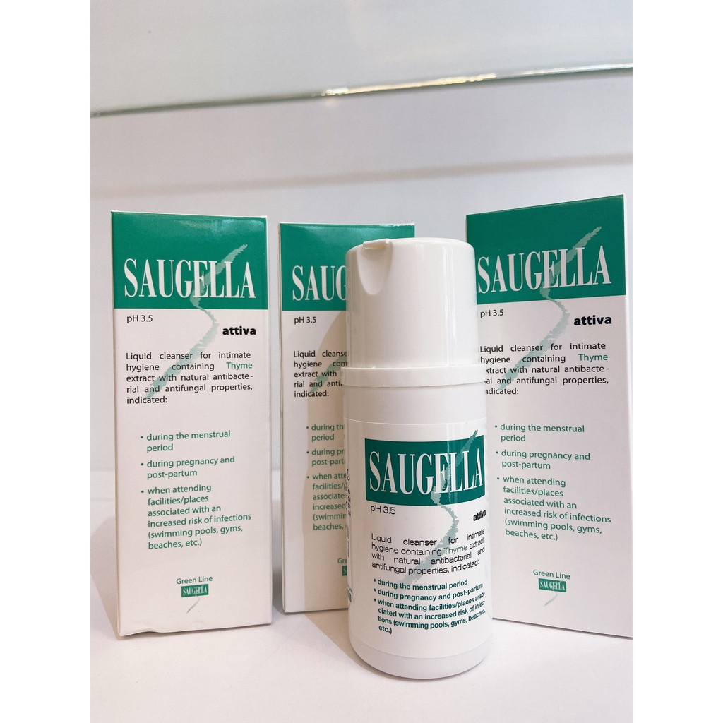 [HCM]Dung Dịch Vệ Sinh Phụ Nữ Saugella 100ml