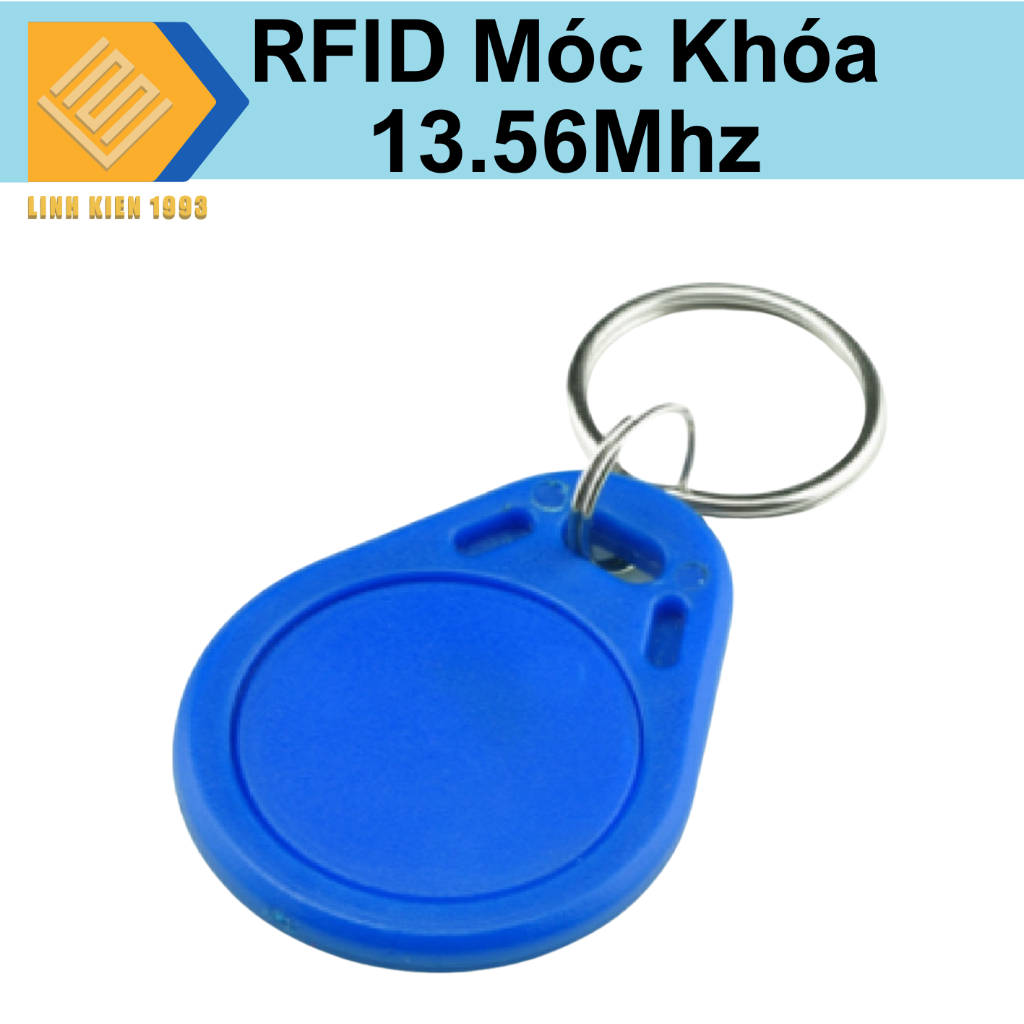 Thẻ rfid móc khóa rc522 13.56mhz
