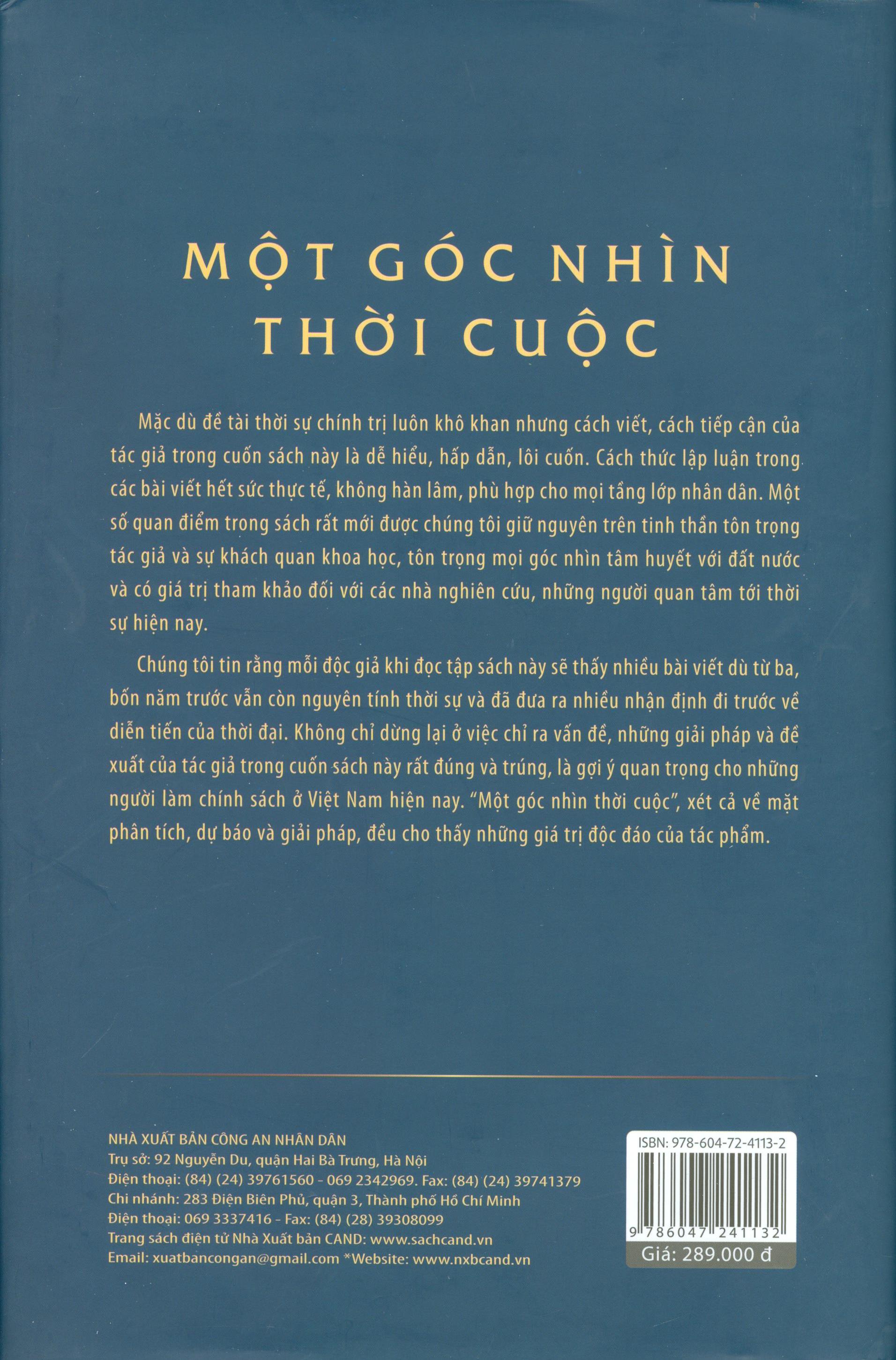 Một Góc Nhìn Thời Cuộc (Bìa cứng)