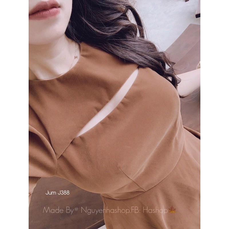 [HCM]Đầm Xoè Khoét Ngực #Bigsize 60=>90KG