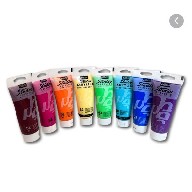 Màu Acrylic Pebeo Studio Tuýp 100ml (No.11 -> No.33)