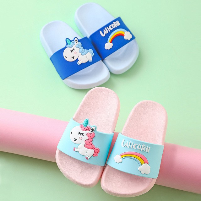 Dép Trẻ Em Mùa Hè Dễ Thương Unicorn 2020
