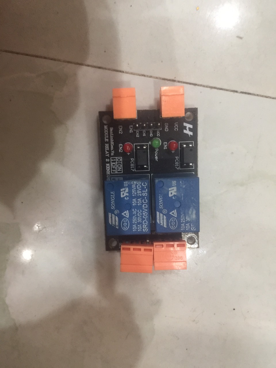 Module Relay 2 Kênh 5V10A RL2-0510