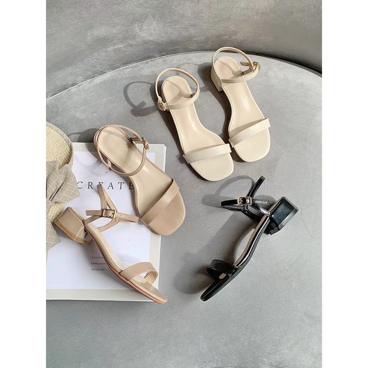 dép sandal nữ 2p quai mảnh cực xinh