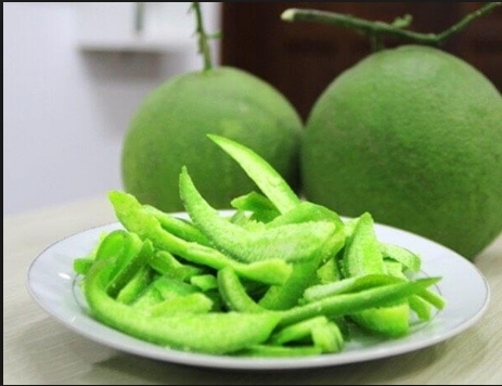 500G MỨT VỎ BƯỞI SIÊU NGON