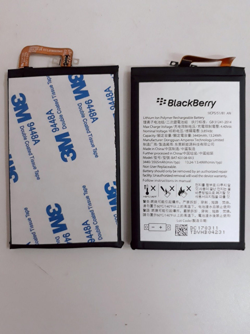 [HCM]Pin thay thế Blackberry Keyone key1 Chính Hãng