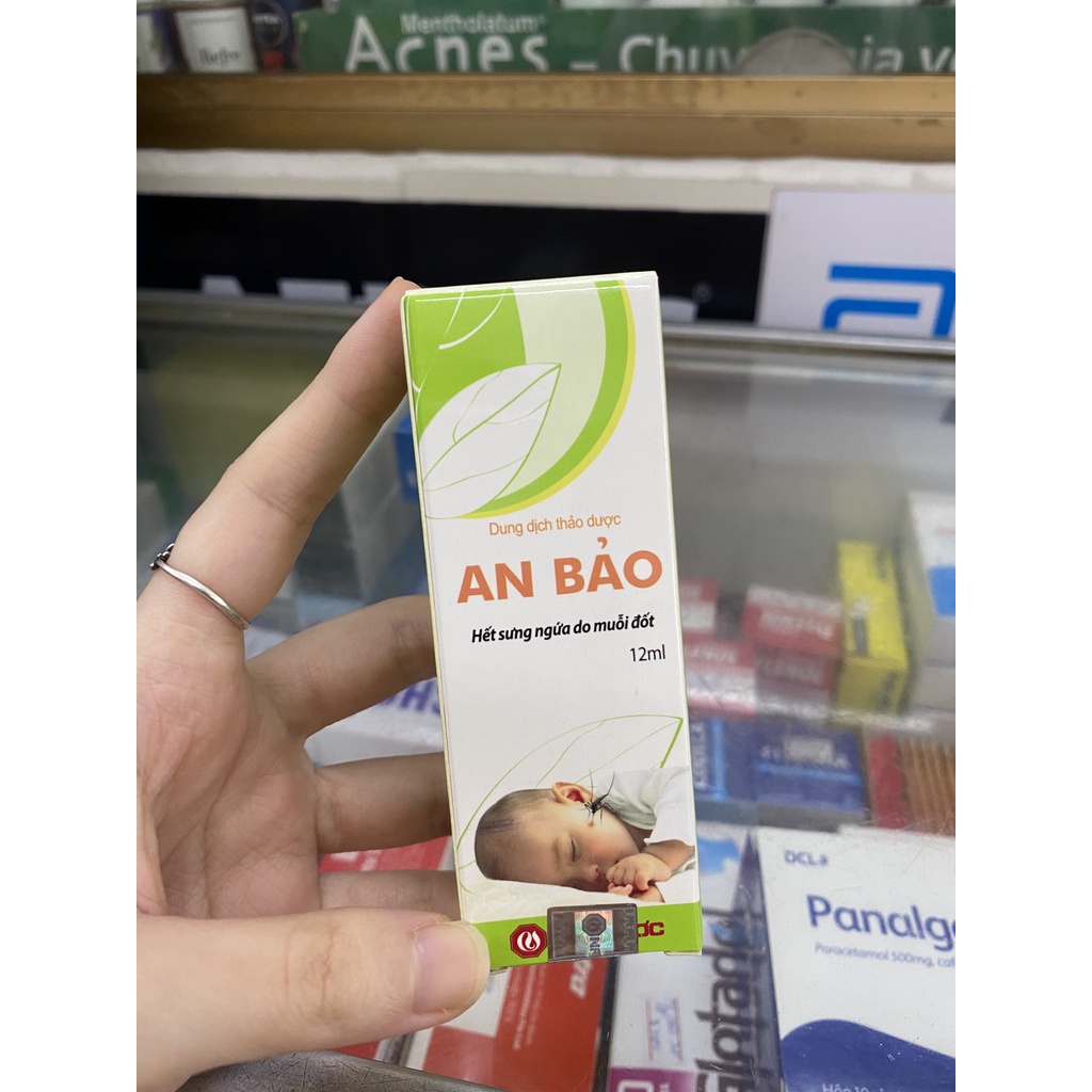 Dung dịch thảo dược An Bảo hết sưng ngứa do muỗi đốt (12ml)