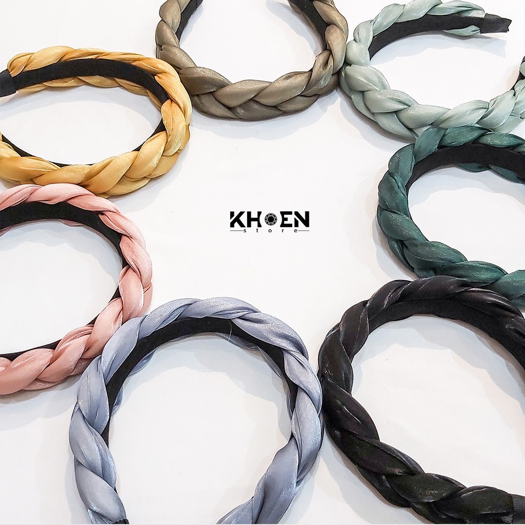 Cài tóc - Băng đô dạng mấn bính voan cát - Khoen Store