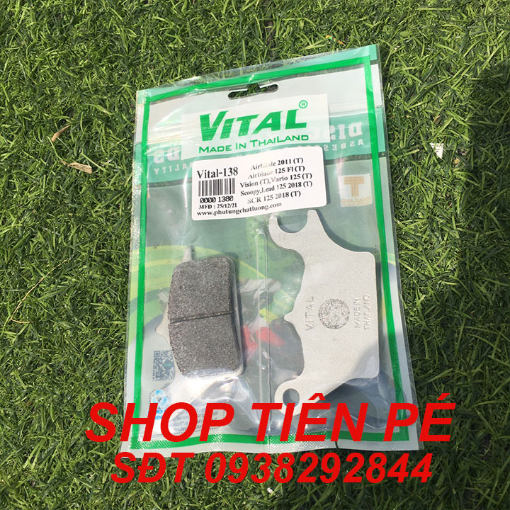 BỐ THẮNG TRƯỚC ĐĨA VISON 2018 HÀNG CAO CẤP
