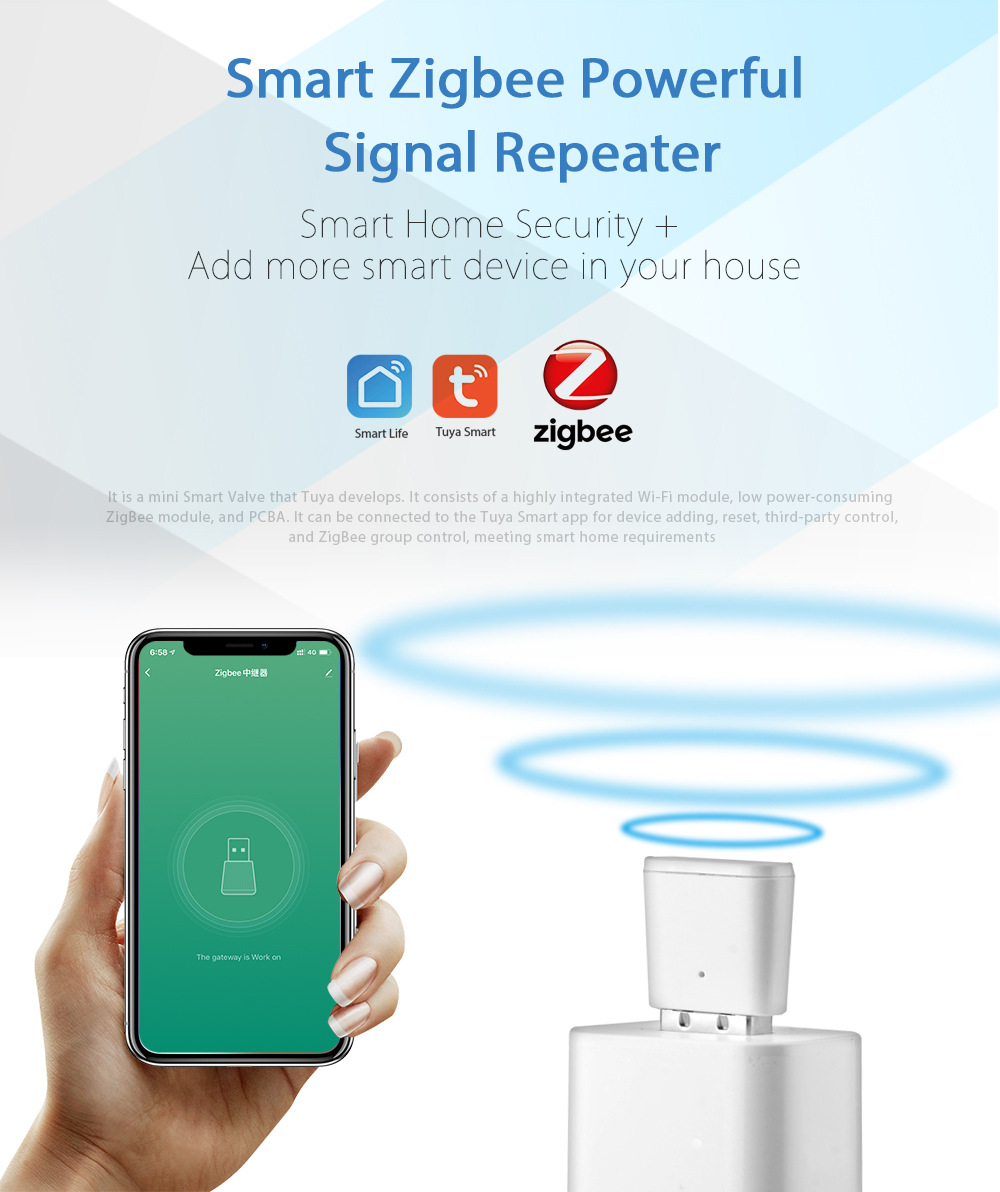USB Zigbee Repeater mở rộng sóng Zigbee Tuya