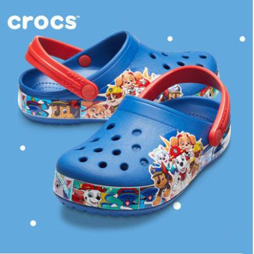 SỤC TRẺ EM CROCS- IN HÌNH 3D CHÓ CỨU HỘ