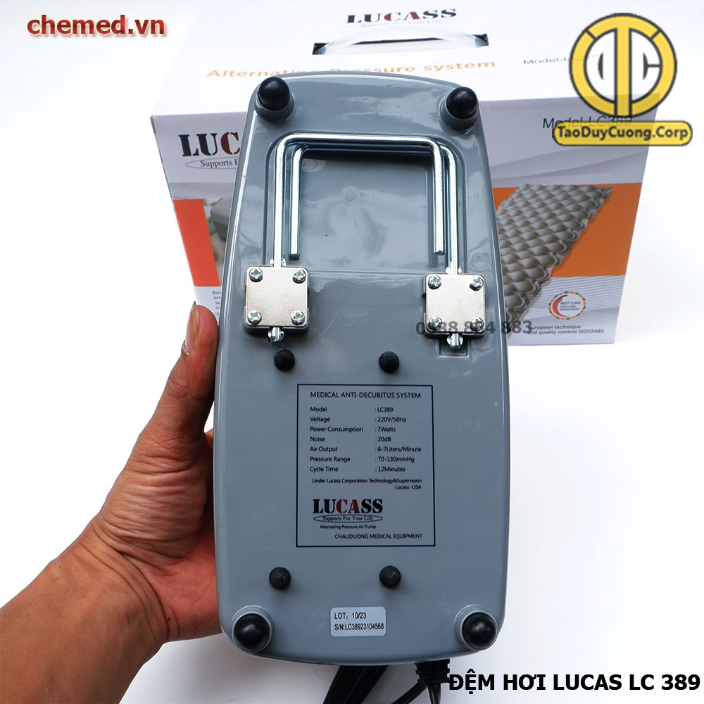 Đệm hơi chống loét Lucass LC389 {Hàng chính hãng}