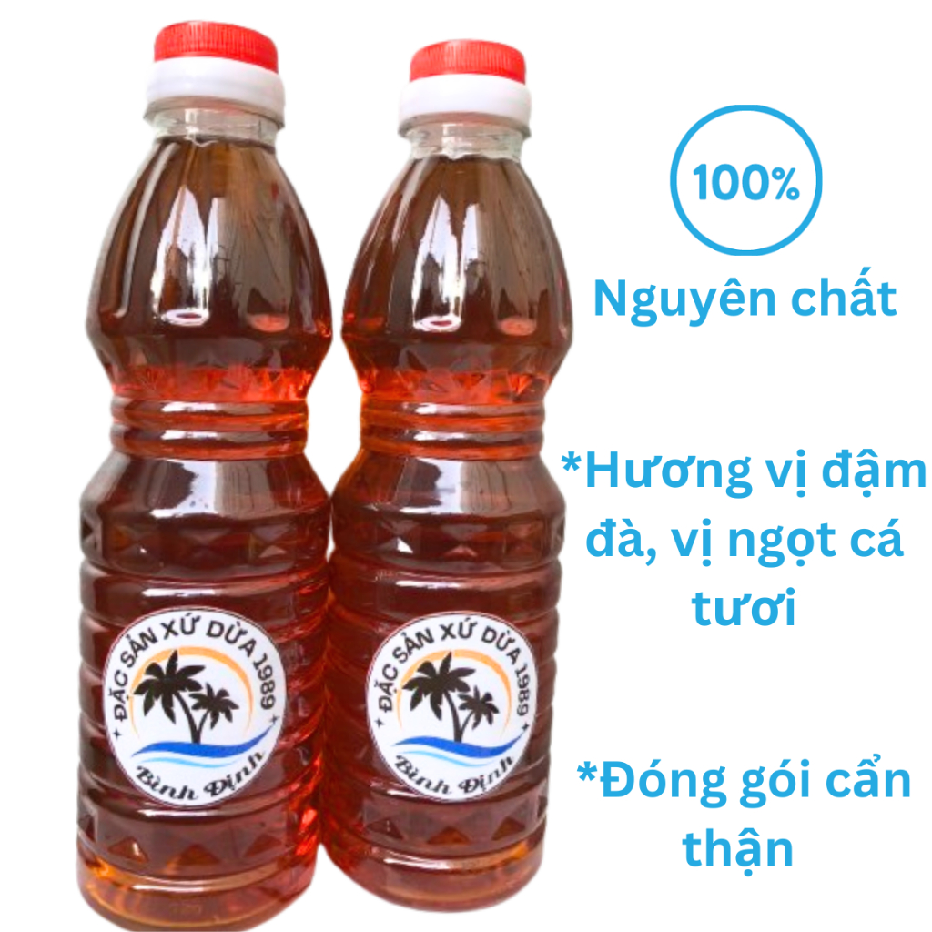 Nước Mắm Nhỉ Cá Cơm Đặt Sản Tam Quan Bình Định 70000/Lít