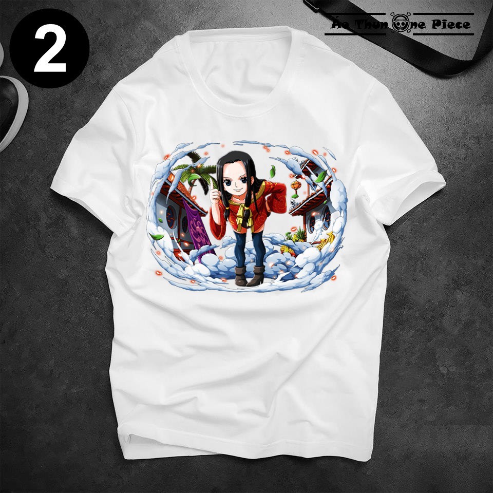 [HCM]⚡️FREESHIP⚡️Áo Thun In Hình Boa HanCock One Piece Cực Đẹp