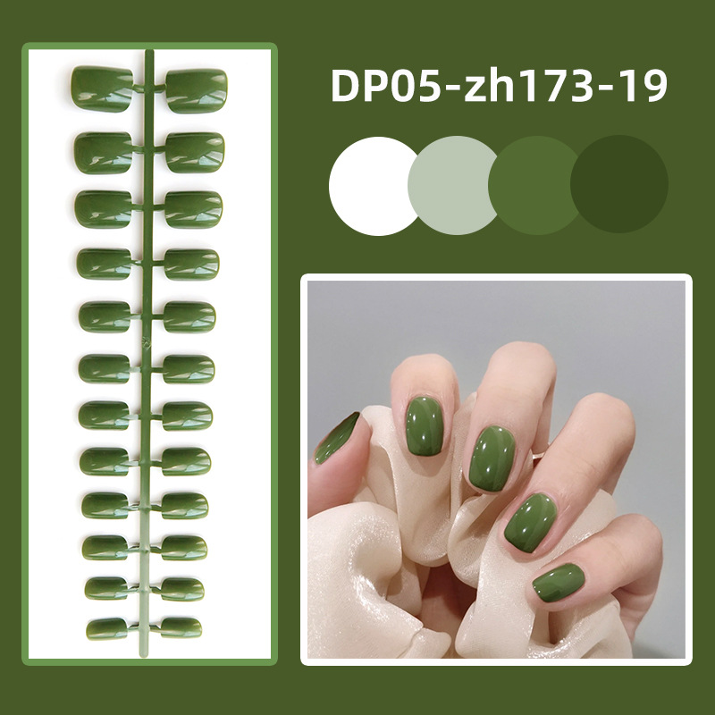 Bộ 24 Móng Tay Giả Móng Giả Móng Giả Dài【cho Keo Thạch】