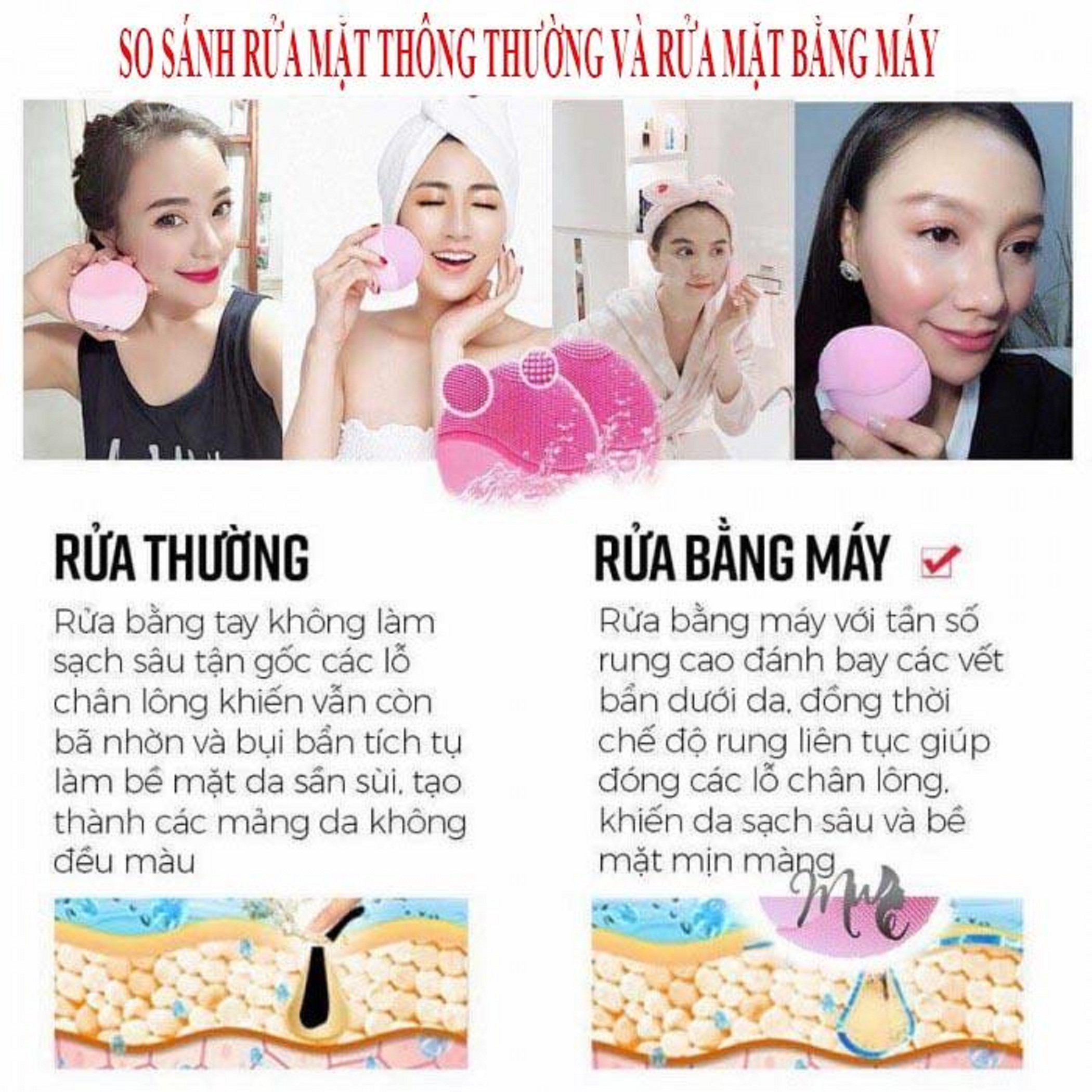 MÁY RỬA MẶT THÔNG MINH FOREVER LUNA MINI