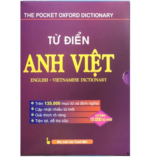 Sách - Từ điển Anh - Việt 150.000 từ