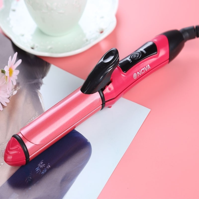 MÁY LÀM TÓC 2IN1 UỐN DUỖI TÓC NOVA NHC-2009 NHỎ GỌN TIỆN DỤNG