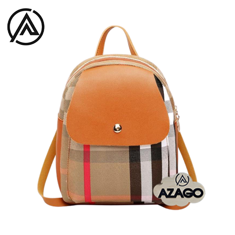 BALO NỮ NHỎ XINH CHẤT LIỆU DA PU BỀN ĐẸP HỌA TIẾT DỄ THƯƠNG AZDBN216 - THƯƠNG HIỆU AZAGO