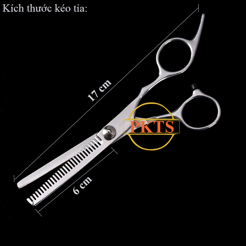 Combo Kéo tỉa tóc + Kẹp đo cắt tóc