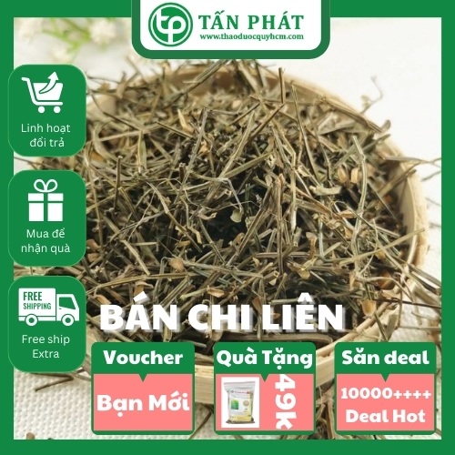 [Hàng mới về] Bán chi liên sấy khô 500g - Thảo Dược Tấn Phát - Hỗ trợ thanh nhiệt và giải độc